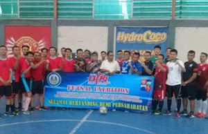 Peringati HPN, Pokjawan dan Humas Pemkot Bogor Adu Futsal