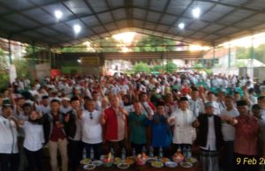 Kukuhkan Pengurus Dapil VI, Barjab Siap Door To Door Sosialisasikan Jokowi Amin