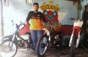 Berawal dari Hobi, Malik Sukses Membangun Bengkel Motor Klasik