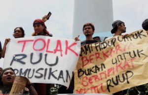 Musisi Bogor Tolak RUU Permusikan