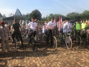 Polres Bogor Sosialisasikan Millenial Road Safety Festival Kepada Komunitas Ontel Cibinong