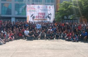 Giat Millennial Road Safety Festival, Polres Bogor Silaturahmi bersama Komunitas Motor di Bogor