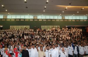 Barjab Dapil 3 Deklarasi, Bahlil Minta Masyarakat Ajak Pacar dan Mantan untuk Pilih Jokowi