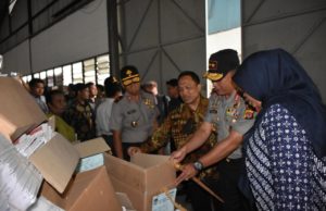 Kunjungan ke Bogor, Kapolda Jabar Cek Kesiapan Kotak dan Surat Suara Pemilu
