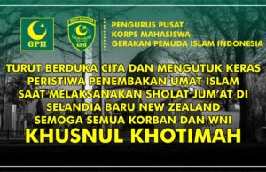 Kopma GPII Mengutuk Keras Aksi Terorisme di Masjid Selandia Baru
