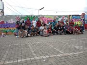 Wadahi Kreatifitas Pemuda, PK KNPI Cibungbulang Gelar Perlombaan Grafiti