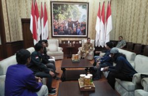 Datangi Balaikota, BEM Se-Bogor Tagih Janji Walikota