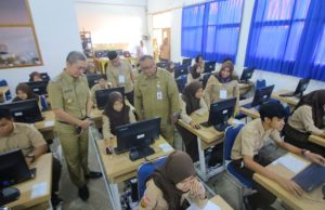 Wakil Wali Kota Bogor Tinjau UNBK