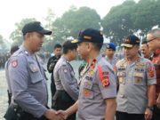 Berdedikasi Tinggi dalam PAM Pemilu, Dua Personil Polres Bogor Terima Penghargaan
