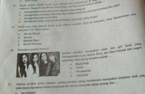 Soal Ujian SMP dikecam Netizen