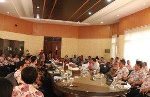 Rapat Evaluasi, Bupati Bogor Minta Semua Jajajaran Bersinergi Sukseskan Pemilu 2019