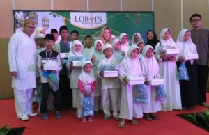 Hotel Lorin Sentul Ajak Anak Yatim Buka Piasa Bersama