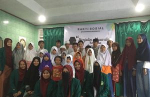 Sebar Dakwah Ala Cakrawala Millenials dengan Gelar Bakti Sosial
