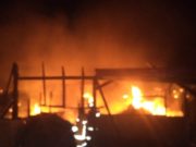 Gudang Home Industri Kopi di Megamendung Terbakar
