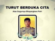 Bela Sungkawa Atas Wafatnya Ipda Erwin, Polres Bogor dan Jajaran Kibarkan Bendera Setengah Tiang