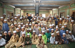 Polres Bogor dan Santri Papua Giat Do’a Bersama
