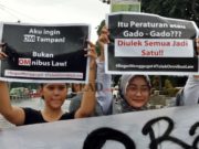 GMNI Bogor: Aku Ingin OMTampan, Bukan OMnibus Law GMNI Bogor, Omnibus Law