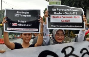 GMNI Bogor: Aku Ingin OMTampan, Bukan OMnibus Law GMNI Bogor, Omnibus Law