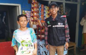 KAMMI Bogor dan ACT Bagikan Beras Gratis