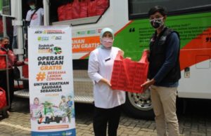 ACT Bogor Berikan 1000 Nasi Box untuk Tim Medis