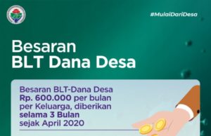 Pemerintah Siapkan BLT Desa untuk Keluarga Miskin Terdampak Covid-19