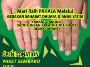 Penggalangan Dana Karang Taruna Satria Insan Kreatif Unit RW 03 Desa Cijayanti