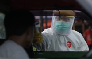 Antisipasi Penyebaran Corona, Pemkot Bogor Cek Suhu Tubuh dan Semprot Kendaraan