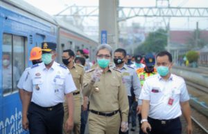 Pantau Aktivitas Stasiun Bogor, Dedie Rachim : Situasi Lebih Landai