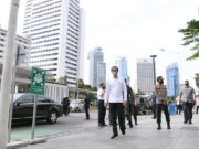 Presiden Tinjau Kesiapan New Normal di Stasiun MRT