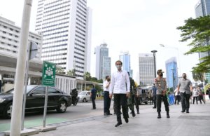 Presiden Tinjau Kesiapan New Normal di Stasiun MRT