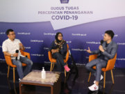 Sudah Boleh Beroperasi, Penerapan Protokol Kesehatan Ojol Kunci Cegah Penyebaran COVID-19