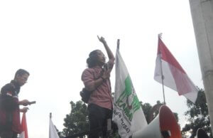 Atap Gedung Koni Kabupaten Bogor Ambruk, KAMMI Bogor : Usut Tuntas