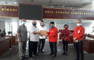 Sambangi DPRD, PSI Kota Bogor Sampaikan Pandangan Terkait Perwali PSBB PSI Kota Bogor, DPRD, Perwali, PSBB
