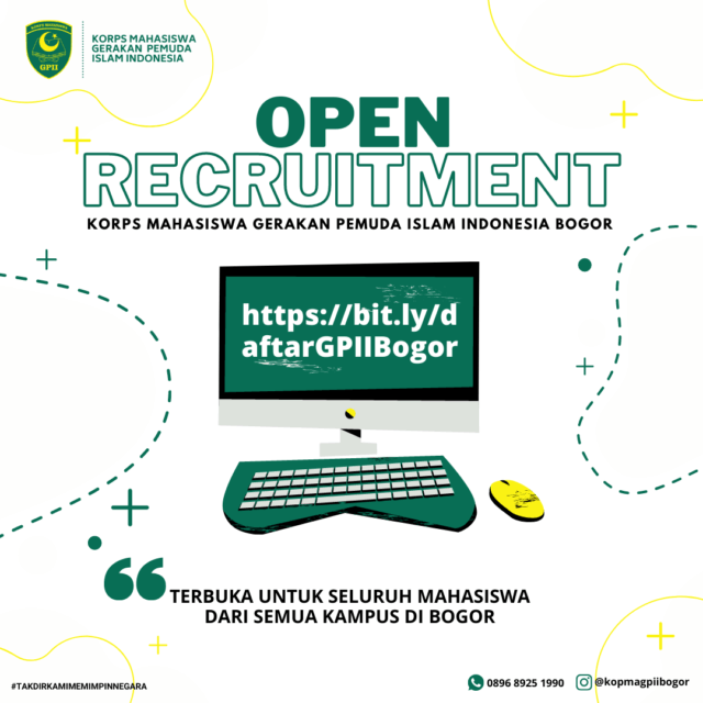 OPEN RECRUITMENT