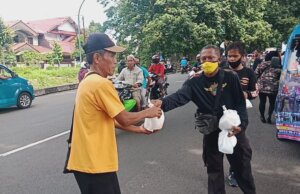Solid, Kompak Itulah Bikers FKPPI Bogor Dalam Setiap Kegiatan Berbagi Jum’at Berkah