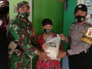 Biro Logistik Polda Jabar Sebar Bansos Bagi 45 KK yang terdampak Covid-19