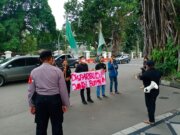 Kopma GPII Bogor Gelar Aksi Unjuk Rasa Terkait Dana Hibah Pariwisata