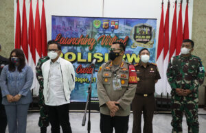 Diresmikan, Inilah isi Program Launching Virtual “Polisi RW Satgas Covid”
