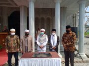 Peresmian Masjid Jami Babussalam Berjalan Sesuai Prokes Covid-19