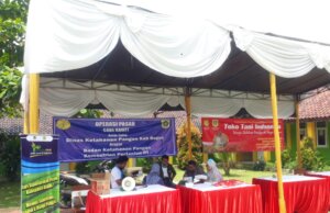 Dinas Ketahanan Pangan Kabupaten Bogor Bersama Badan Ketahanan Pangan Kementerian Pertanian Menggelar Operasi Pasar Pangan Murah