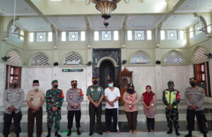 Danrem 061/SK Himbau Para Pengurus Masjid, Terapkan Protokol Kesehatan Dalam Pelaksanaan Ibadah Taraweh