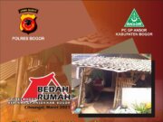 Kapolres Bogor Resmikan Pembangunan Bedah Rumah Tidak Layak Huni Polres Bogor