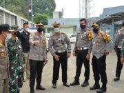 Kapolres Bogor Cek Kesiapan Titik – Titik Penyekatan Jalur pemudik