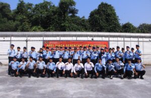 Tingkatkan Kewaspadaan Menjelang Lembaran, Karutan Pimpin Langsung Apel Siaga