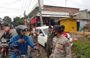 PPKM Berbasis Mikro Dalam Rangka Pencegahan Penyebaran Covid 19 di Wilkum Polsek Nanggung