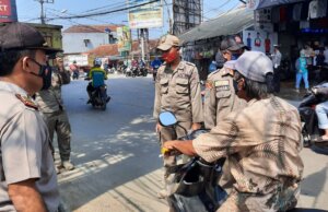 Ops Yustisi Check Point Stasioner Polsek Gunung Sindur