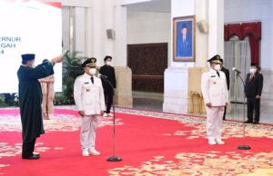 Presiden Resmi Lantik Gubernur dan Wakil Gubernur Kalimantan Tengah Masa Jabatan 2021-2024