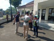 Ops PPKM Stasioner Polsek Rancabungur