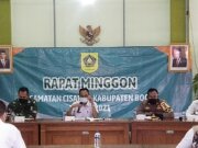 Acara Rapat Minggon di kecamatan Cisarua