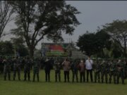400 Personil Yonif 315/Grd Untuk Satgas Pamrahwan Papua Dilepas Danrem 061/SK